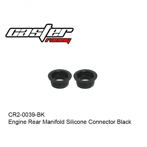 Engine Rear Manifold Silicone Connector Black